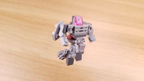 37 bricks simple micro combiner transformer robot - Space Rover 
 2 - transformation,transformer,LEGO transformer