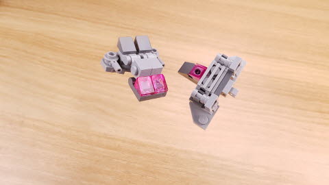 37 bricks simple micro combiner transformer robot - Space Rover 
 1 - transformation,transformer,LEGO transformer