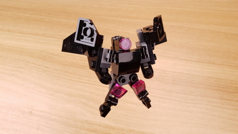 Micro manta ray type transformer robot - Black Manta
 2 - transformation,transformer,LEGO transformer