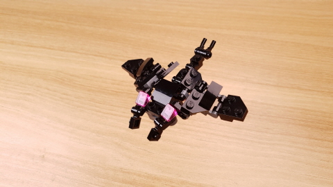 Micro manta ray type transformer robot - Black Manta
 1 - transformation,transformer,LEGO transformer