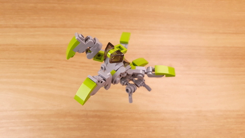 Micro mantis type transformer robot - Mantisbot (similar to Buzzclaw and Manterror)
 1 - transformation,transformer,LEGO transformer