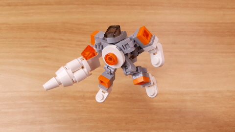 Micro space rocket type transformer robot - Rocket X
 2 - 