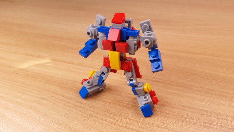 Micro combiner transformer robot　- Combites V easier version (similar to Voltes V or Combattler V)
 3 - transformation,transformer,LEGO transformer