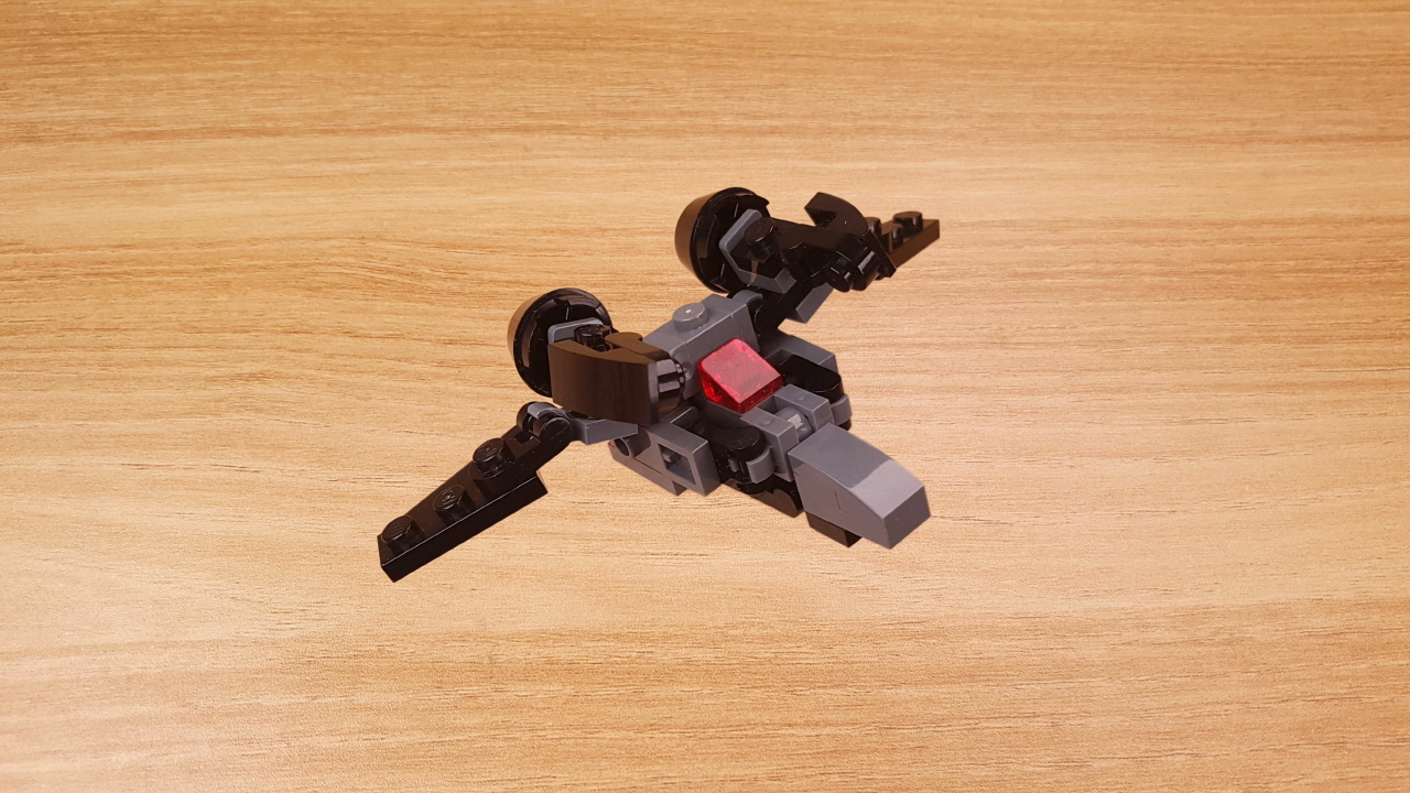 Micro space aircraft type transformer robot - Hyper B
 1 - transformation,transformer,LEGO transformer