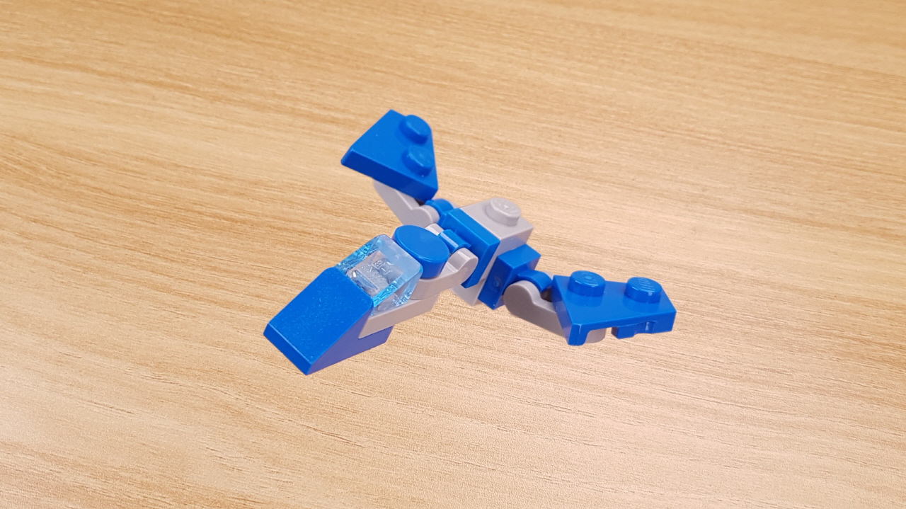 Micro size super powerful bird type combiner robot - God Phoenix
 6 - transformation,transformer,LEGO transformer