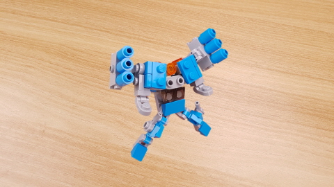 Micro battle drone transformer mech - BlueJay
 2 - transformation,transformer,LEGO transformer