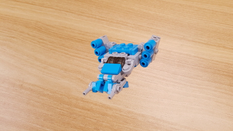 Micro battle drone transformer mech - BlueJay
 3 - transformation,transformer,LEGO transformer