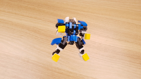 Micro wolf type transformer mech - Thunder Wolf
 2 - transformation,transformer,LEGO transformer