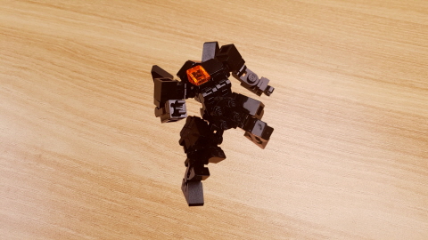 Micro shuriken type transformer mech - Ninja X
 2 - transformation,transformer,LEGO transformer