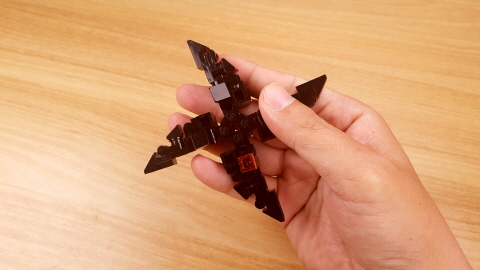 Micro shuriken type transformer mech - Ninja X
 1 - transformation,transformer,LEGO transformer