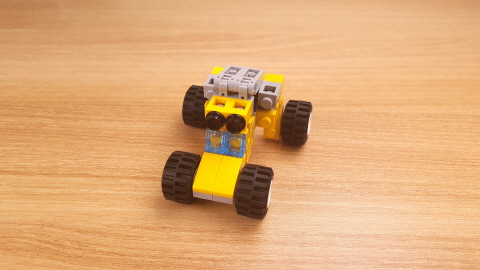 Micro buggy car type transformer mech - Buggy Buggy
 1 - transformation,transformer,LEGO transformer