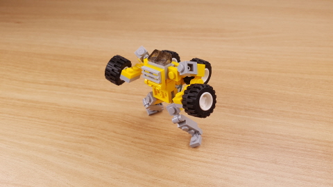 Micro buggy car type transformer mech - Buggy Buggy
 4 - transformation,transformer,LEGO transformer