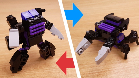 Micro insect type transformer mech - Stagbee
 4 - transformation,transformer,LEGO transformer