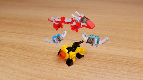 Micro animals combiner mech - Wild DLB2
 10 - transformation,transformer,LEGO transformer