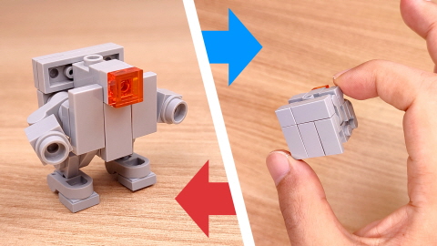 Micro cube type transformer mech - Cubico
 4 - transformation,transformer,LEGO transformer