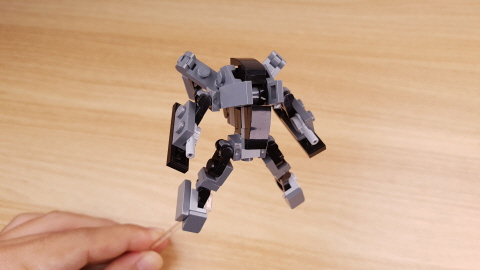 Micro helicopter transformer mech - Super Kick
 5 - transformation,transformer,LEGO transformer