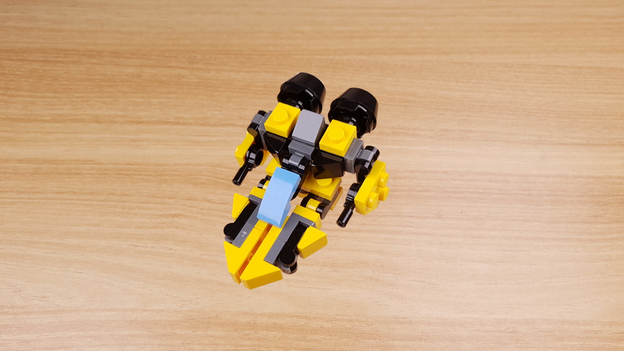 Micro boat transformer mech - Dread Fin
 2 - transformation,transformer,LEGO transformer