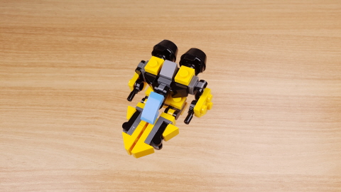 Micro boat transformer mech - Dread Fin
 1 - transformation,transformer,LEGO transformer