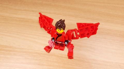 Micro transformer mech - Ninja wing suit mini version
 1 - transformation,transformer,LEGO transformer