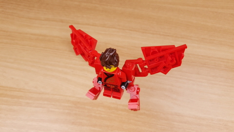 Micro transformer mech - Ninja wing suit mini version
 3 - transformation,transformer,LEGO transformer