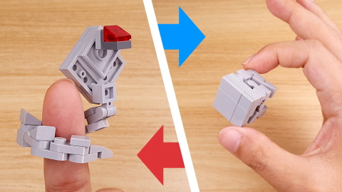 Micro transformer mech - Cubra 
 7 - transformation,transformer,LEGO transformer