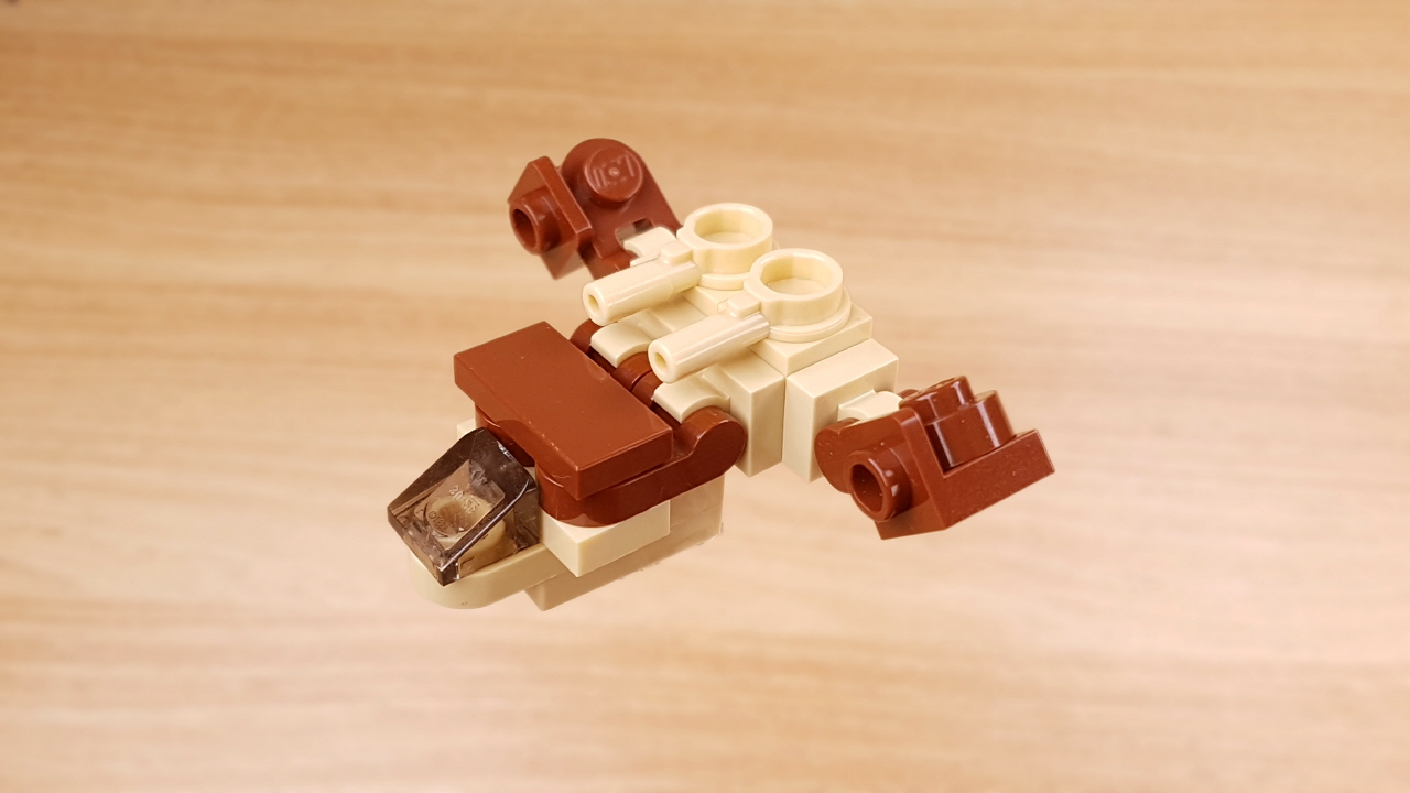 Micro combiner transformer mech - Cliffhanger 
 2 - transformation,transformer,LEGO transformer
