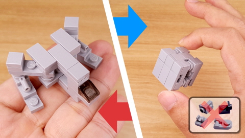 Micro transformer mech - Curone
 3 - transformation,transformer,LEGO transformer