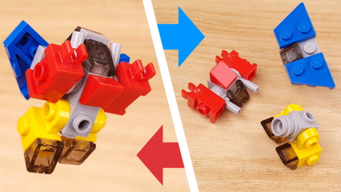 Micro transformer mech - Monster Slayer
 5 - transformation,transformer,LEGO transformer