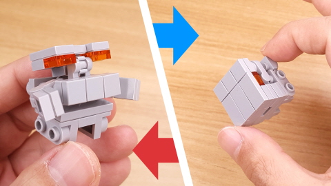 Micro cube type transformer mech - Cubot
