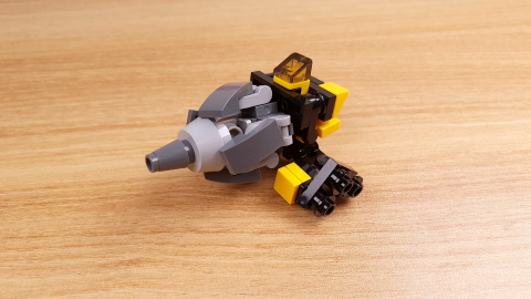 Micro brick drill machine transformer mech - Heavy Driller
 1 - transformation,transformer,LEGO transformer