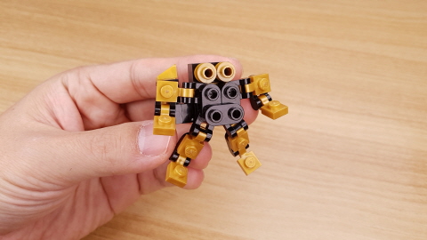 Micro brick hand transformer mech - God Hand
 2 - transformation,transformer,LEGO transformer