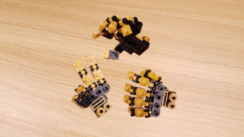 Micro brick hand transformer mech - God Hand
 1 - transformation,transformer,LEGO transformer