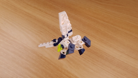 Micro brick easy to build 4 legged animal transformer mech - Wing TIger
 1 - transformation,transformer,LEGO transformer