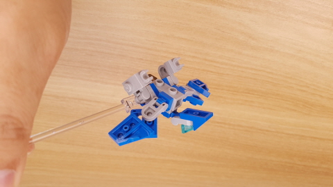 Micro brick Pteranodon transformer mech - BigFoot
 1 - transformation,transformer,LEGO transformer