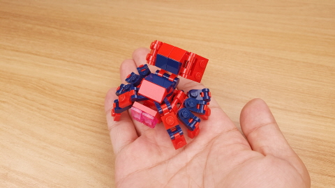 Micro brick spider transformer mech - Taranty
 1 - transformation,transformer,LEGO transformer