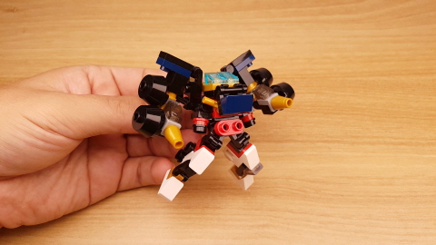 Micro brick simple transformer combiners mech - Extremmmer (similar to ultra combo ninja mech)
 2 - transformation,transformer,LEGO transformer