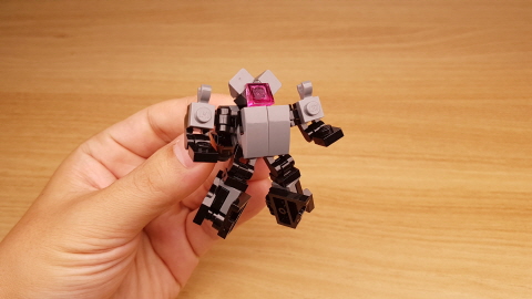 Micro brick transformer mech - Cave Keeper
 2 - transformation,transformer,LEGO transformer