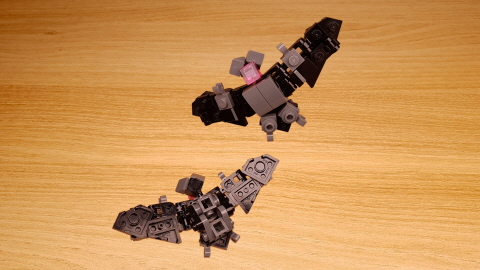 Micro brick transformer mech - Cave Keeper
 1 - transformation,transformer,LEGO transformer