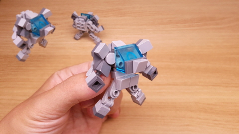 Micro LEGO brick Triceratops dino transformer mech - Tops Ver.2
 2 - transformation,transformer,LEGO transformer