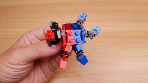 Micro LEGO brick Combiners transformer mech - Super R&B
 2 - transformation,transformer,LEGO transformer