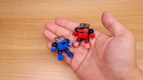 Micro LEGO brick Combiners transformer mech - Super R&B
 1 - transformation,transformer,LEGO transformer