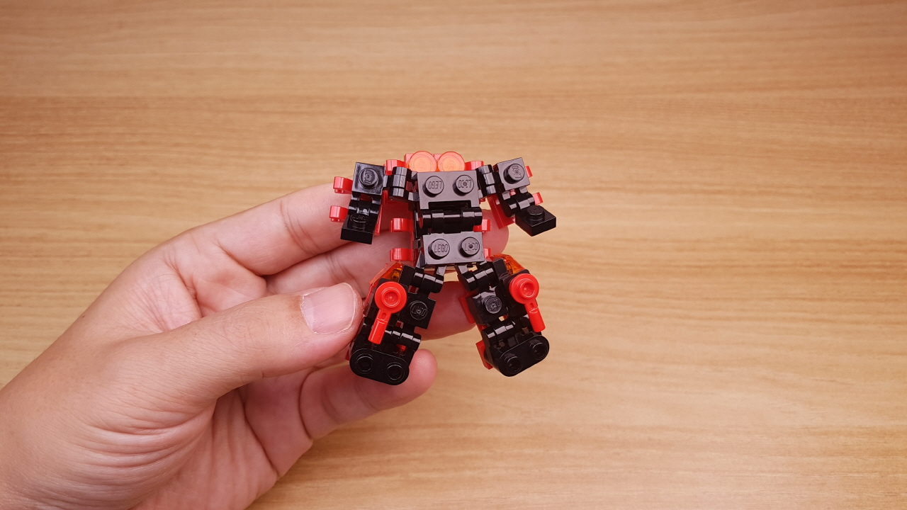 Micro LEGO brick Centipede transformer mech - Centy
 1 - transformation,transformer,LEGO transformer