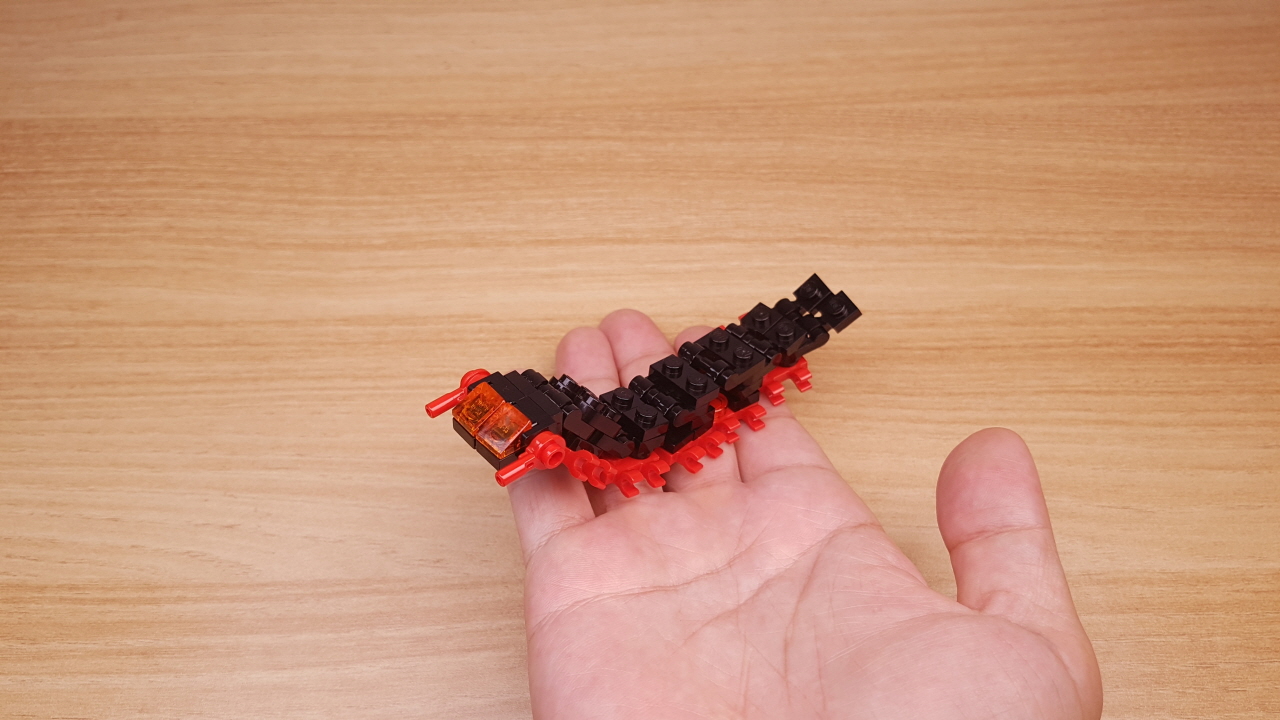 Micro LEGO brick Centipede transformer mech - Centy
 3 - transformation,transformer,LEGO transformer