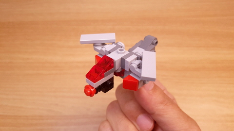 Micro LEGO brick helicopter transformer mech - GigaHeli
 1 - transformation,transformer,LEGO transformer