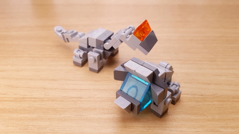 Brontosaurus Baby Dino Transformer Robot
 10 - transformation,transformer,LEGO transformer