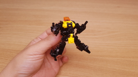 Micro LEGO brick hornet / bee transformer mech - Death Hornet
 1 - transformation,transformer,LEGO transformer