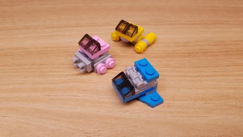 Micro LEGO brick combiner transformer mech - Rescue Power
 1 - transformation,transformer,LEGO transformer