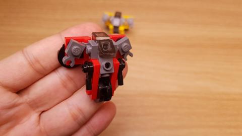 Micro LEGO brick transformer mech - Bikey V2
 2 - transformation,transformer,LEGO transformer