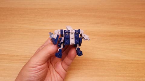 Micro LEGO brick transformer mech - Monster Bird
 2 - transformation,transformer,LEGO transformer