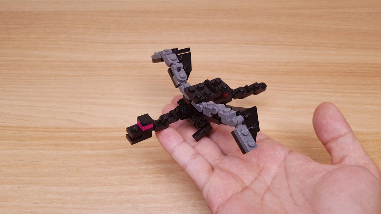 Micro LEGO brick dragon transformer mech - Draky
 2 - transformation,transformer,LEGO transformer